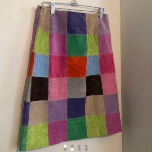 Isaac Mizrahi Patchwork Skirt